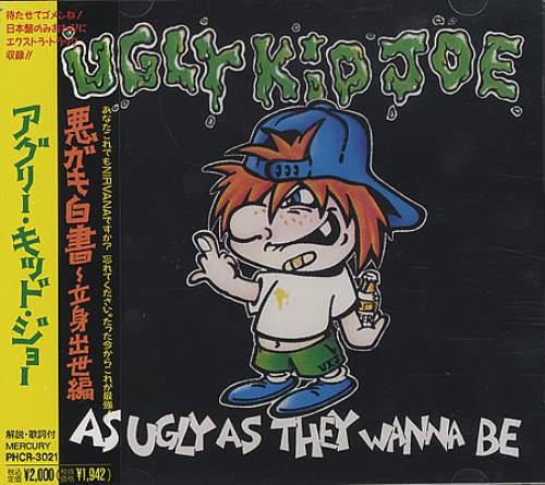 Ugly Kid Joe As Ugly As They Wanna Be Japanese CD album